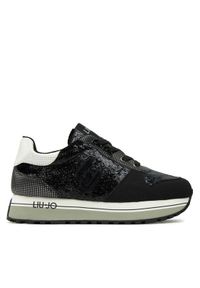 Liu Jo Sneakersy Maxi Wonder 4F4309 TX448 D Czarny. Kolor: czarny. Materiał: materiał