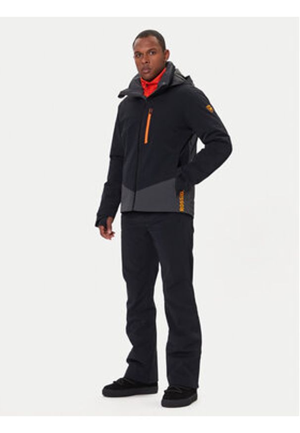 Rossignol Kurtka narciarska Blackside RLNMJ13 Czarny Regular Fit. Kolor: czarny. Materiał: syntetyk. Sport: narciarstwo