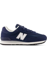 Buty dziecięce New Balance PC515NVY – granatowe. Okazja: na uczelnię. Kolor: niebieski. Materiał: guma, syntetyk, materiał. Szerokość cholewki: normalna