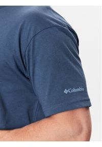 columbia - Columbia T-Shirt Pacific Crossing II 2036472 Niebieski Regular Fit. Kolor: niebieski. Materiał: bawełna, syntetyk #3