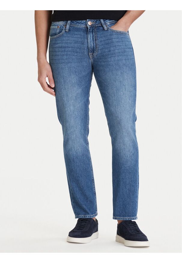 Jack & Jones Jeansy Clark 12291693 Niebieski Regular Fit. Kolor: niebieski