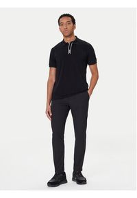 BOSS Polo Paddy 50549362 Czarny Regular Fit. Typ kołnierza: polo. Kolor: czarny. Materiał: bawełna #3