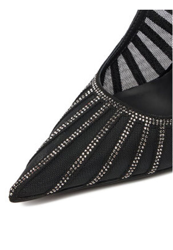 Eva Minge Szpilki EO-AVA-E373-70H-C183Y1 Czarny. Kolor: czarny. Materiał: materiał, syntetyk. Obcas: na szpilce