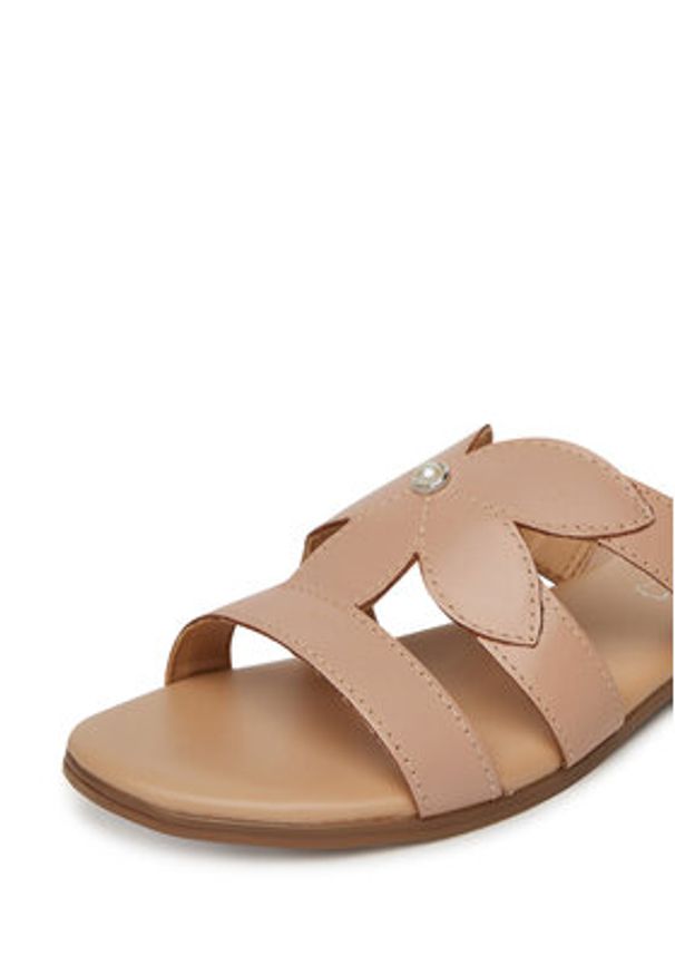 Lasocki Klapki RST-ARENA-69 Beżowy. Kolor: beżowy. Materiał: skóra