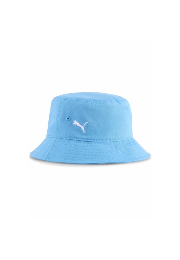Puma - Kapelusz typu bucket Essentials Olympique Marsylia PUMA Bleu Azur White Blue. Kolor: czarny, biały, wielokolorowy