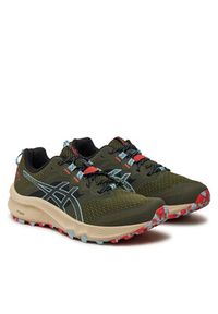 Asics Buty do biegania Trabuco Terra 2 1011B607 Zielony. Kolor: zielony. Materiał: mesh, materiał #6