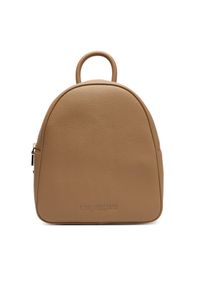 Love Moschino - Plecak LOVE MOSCHINO. Kolor: beżowy