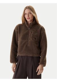 The North Face Polar Extreme Pile NF0A88ZC Brązowy Regular Fit. Kolor: brązowy. Materiał: syntetyk #1