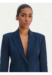 Patrizia Pepe Marynarka 8S0584/A715-CA97 Niebieski Regular Fit. Kolor: niebieski. Materiał: wiskoza #2