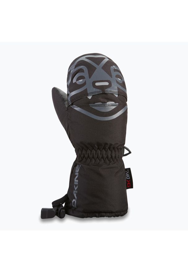 Rękawice snowboardowe dziecięce Dakine Scrambler Mitt. Kolor: czarny. Sezon: zima. Sport: snowboard