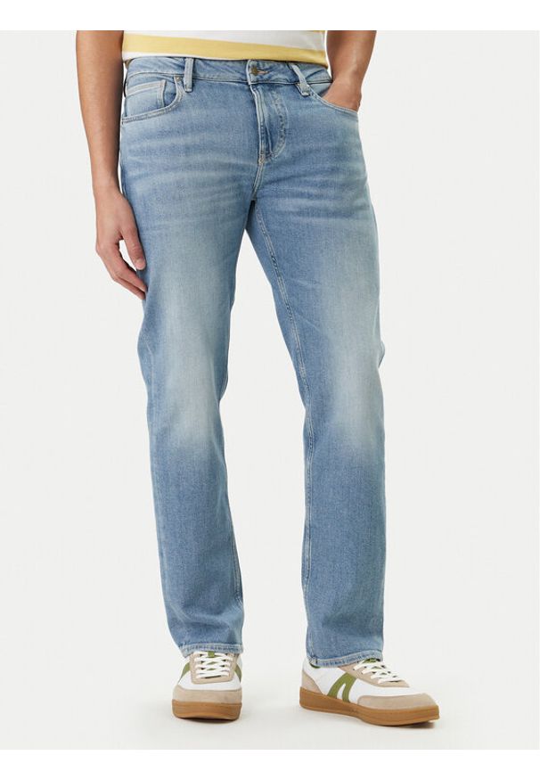 Guess Jeansy Angeles M2YAN2 D4Q43 Niebieski Slim Fit. Kolor: niebieski