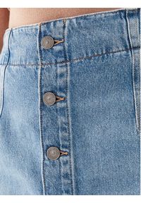 Polo Ralph Lauren Spódnica jeansowa 211903412001 Granatowy Regular Fit. Kolor: niebieski. Materiał: jeans, bawełna #5