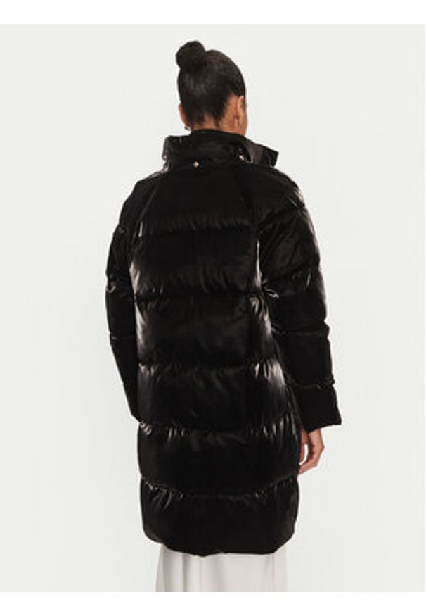 Elisabetta Franchi Kurtka zimowa PI-79Z-46E2-V650 Czarny Regular Fit. Kolor: czarny. Materiał: syntetyk. Sezon: zima