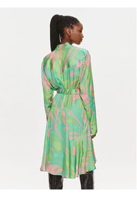 Pinko Sukienka koszulowa 103084 A1PE Zielony Regular Fit. Kolor: zielony. Materiał: wiskoza. Typ sukienki: koszulowe #4