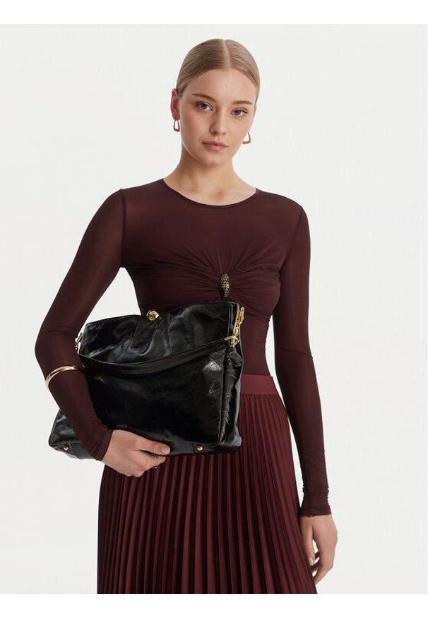 Furla Torebka WB01885 BX4100 BG O6000 1002 Czarny. Kolor: czarny. Materiał: skórzane