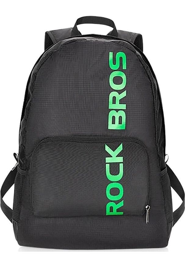 ROCKBROS - RockBros Plecak Rockbros H10-BK sportowy składany 18 l - czarny. Kolor: czarny. Styl: sportowy