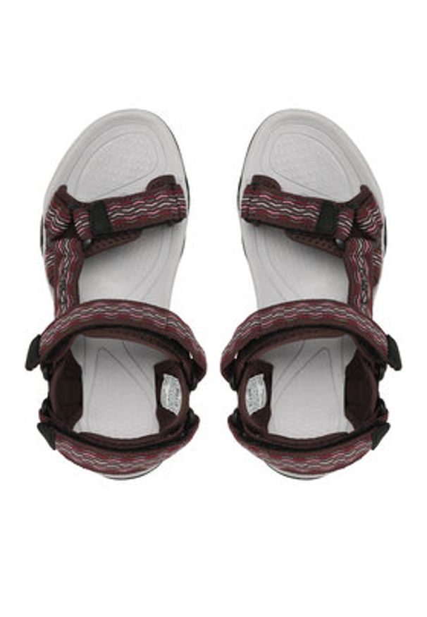 CMP Sandały Hamal Wmn 38Q9956 Bordowy. Kolor: czerwony. Materiał: materiał