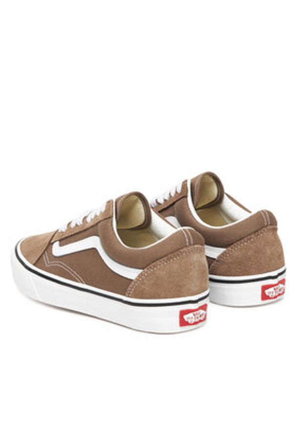 Vans Tenisówki Old Skool VN000D7Z1NU1 Brązowy. Kolor: brązowy. Materiał: materiał