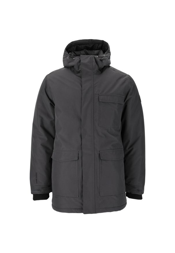 Bluza z kapturem Whistler Siberia W-Pro 10000. Typ kołnierza: kaptur. Kolor: szary. Sezon: zima