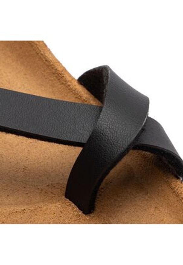 Birkenstock Japonki Mayari 0071793 Czarny. Kolor: czarny. Materiał: skóra