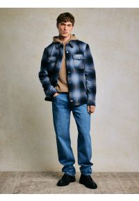 Big-Star - Jeansy męskie niebieskie Brandon 380. Okazja: na co dzień. Kolor: niebieski. Styl: klasyczny, casual #5