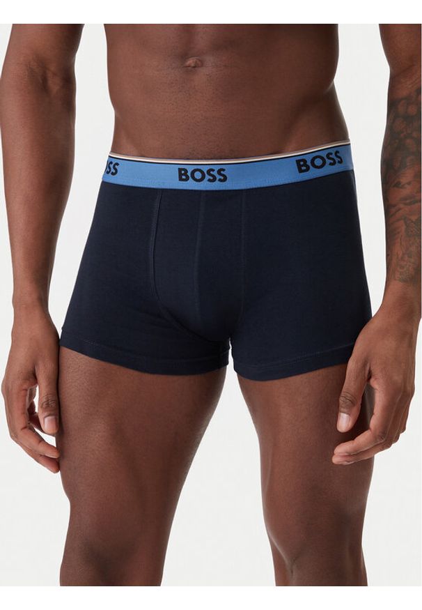 BOSS Komplet bokserek 50554693 Czarny. Kolor: czarny. Materiał: bawełna