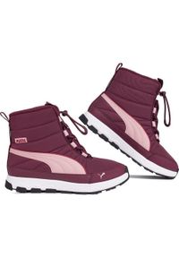 Buty sportowe dla dzieci Puma Evolve Boot. Kolor: czerwony. Sport: turystyka piesza