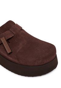 D.Franklin Klapki DFSH414005 Brązowy. Kolor: brązowy. Materiał: skóra, zamsz #3