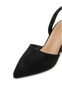 DeeZee Czółenka HTA917-2A Czarny. Kolor: czarny. Materiał: materiał #4