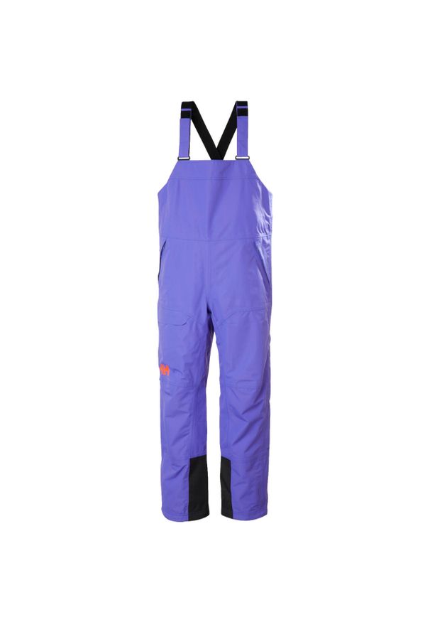 Damski kombinezon narciarski Helly Hansen Emiko Shell Bib. Kolor: fioletowy. Sezon: zima. Sport: narciarstwo