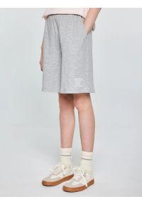 Big-Star - Szorty dziewczęce dresowe szare Anida 901. Okazja: na co dzień. Kolor: szary. Materiał: dresówka. Wzór: nadruk, kolorowy. Styl: casual, klasyczny #3