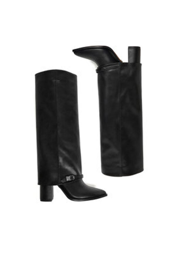 Nine West Kozaki CEO-ABRA-01 Czarny. Kolor: czarny. Materiał: syntetyk, materiał