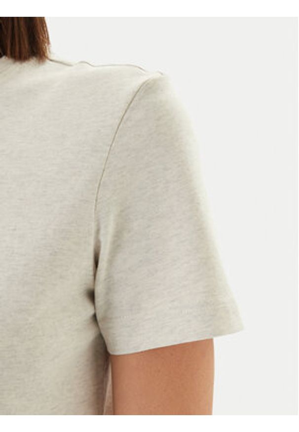 Calvin Klein Jeans T-Shirt Monogram LV047B224G Szary Regular Fit. Kolor: szary. Materiał: bawełna