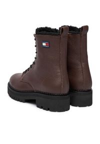 Tommy Jeans Trapery Tjw Urban Laceup Boot Wl EN0EN02906 Brązowy. Kolor: brązowy. Materiał: skóra #6