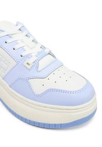 Tommy Jeans Sneakersy Tjw Retro Basket Flatform Ess EN0EN02506 Niebieski. Kolor: niebieski. Materiał: skóra #5