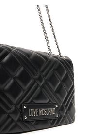 Love Moschino - LOVE MOSCHINO Torebka JC4153PP0MLA000B Czarny. Kolor: czarny. Materiał: skórzane #3