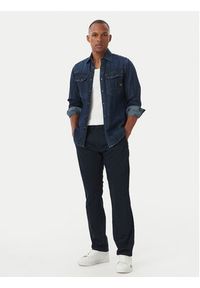 G-Star RAW - G-Star Raw Chinosy Mosa D25547 5126 Granatowy Straight Fit. Kolor: niebieski. Materiał: bawełna #5