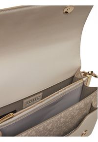 Tous - TOUS Torebka Kaos Mini Lines Audree 2002183301 Beżowy. Kolor: beżowy. Materiał: skórzane #5