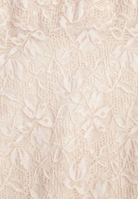 Renee - Beżowa Koronkowa Koktajlowa Sukienka o Taliowanym Kroju Ianra. Kolor: beżowy. Materiał: koronka. Długość rękawa: na ramiączkach. Wzór: koronka. Styl: wizytowy. Długość: mini #5