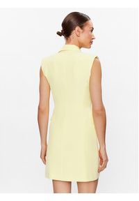 Liu Jo Sukienka koktajlowa CA3046 T2200 Żółty Regular Fit. Kolor: żółty. Materiał: syntetyk. Styl: wizytowy #3