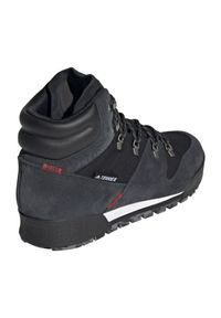 Adidas - Buty adidas Terrex Snowpitch M FV7957 czarne. Zapięcie: sznurówki. Kolor: czarny. Materiał: tkanina, zamsz, skóra. Technologia: ClimaWarm (Adidas). Sezon: zima. Model: Adidas Terrex #9