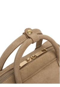 Gino Rossi - GINO ROSSI Torebka EO-LA321-1080 Beżowy. Kolor: beżowy. Materiał: zamszowe, skórzane #6