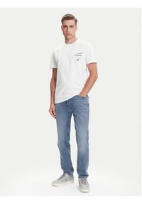 Tommy Jeans T-Shirt Signature City DM0DM21934 Biały Regular Fit. Kolor: biały. Materiał: bawełna #5