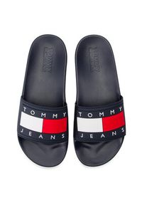 Tommy Jeans Klapki Flag Pool Slide EM0EM00284 Granatowy. Kolor: niebieski #5