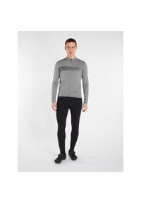 Koszulka męska Protest PRTGERRIE cycling jersey long sleeve. Kolor: szary. Materiał: jersey. Długość rękawa: długi rękaw. Sport: kolarstwo #1