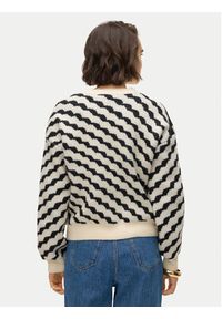 Vero Moda Sweter Lara 10310862 Beżowy Regular Fit. Kolor: beżowy. Materiał: syntetyk #5