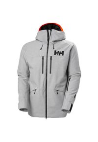 Kurtka narciarska Helly Hansen Garibaldi 2.0. Kolor: szary. Materiał: puch. Sezon: zima. Sport: narciarstwo #1