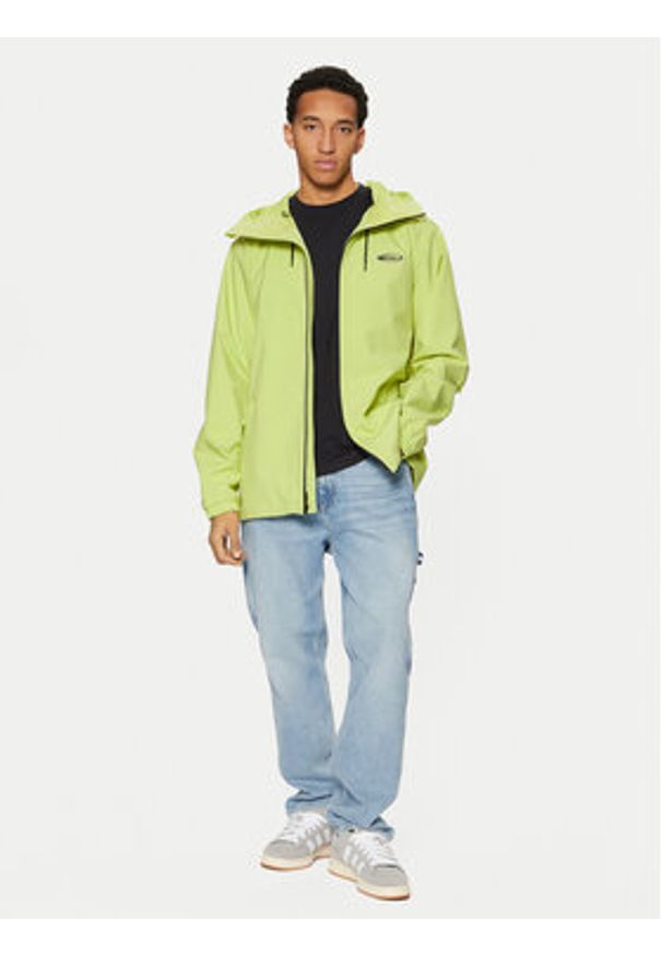 Quiksilver Kurtka narciarska High In The Hood EQYTJ03452 Zielony Modern Fit. Kolor: zielony. Materiał: syntetyk. Sport: narciarstwo