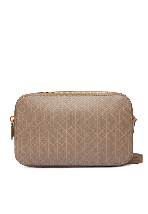 Torebka Calvin Klein. Kolor: beżowy