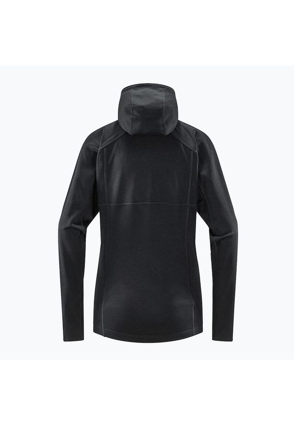 Bluza trekkingowa damska Haglöfs Skuta Hood. Kolor: czarny